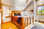 Bedroom 5 Queen - A Mine Shaft Breckenridge Luxury Home